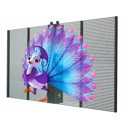 500*1000 TRA-M หน้าจอ LED หน้าโปร่งในห้อง ง่ายในการติดตั้งในห้าง