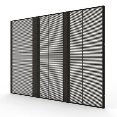 ตู้อลูมิเนียมภายใน 1500 * 1000 PH3-7 โฆษณาโปร่งใสโพส LED Screen