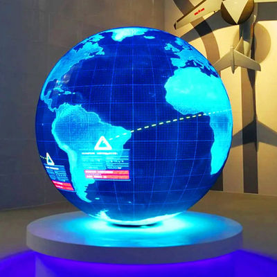 P3 กลม LED Display สีเต็ม ภายใน ภายนอก โฆษณา