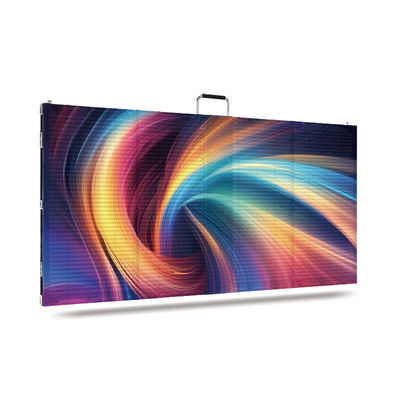 หน้าจอ LED ใส HT 500*1000 แบบติดตั้งหลายแบบ 3D ใส วิดีโอวอล์