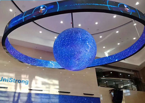การประกอบอย่างรวดเร็ว สกรีนหนังโปร่ง LED ที่กําหนดเอง