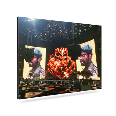 หน้าจอโฆษณาภายใน หน้าจอจอติดผนังวิดีโอ LED สีเต็ม V PH2 256mmx128mm