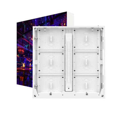 ตู้อลูมิเนียม หน้าจอ LED ด้านนอก 480mm*320mm หน้าจอ 3D ความละเอียดสูง ไม่มีแว่นตา