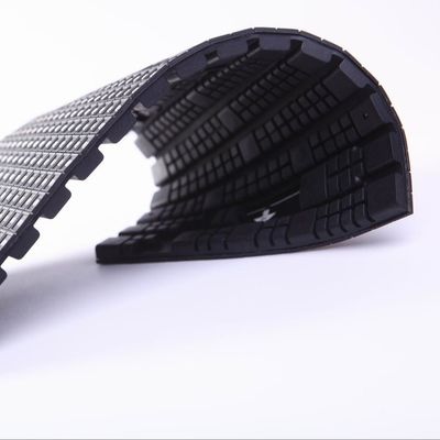 สกรีนยืดหยุ่น LED สามารถบิดได้ 140 องศาเพื่อตอบสนองรูปทรงต่างๆ เช่น กระบอก, ลายโค้งภายใน, สปีรัล, เป็นต้น