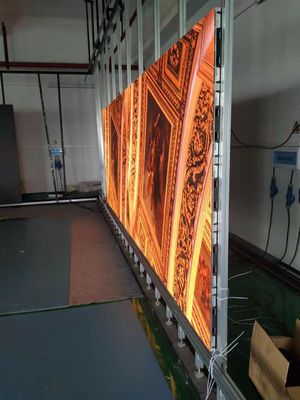 การโยนแบบดับ อลูมิเนียม LED Pixel Screen, ด้านในจอจอจอจอเล็ก