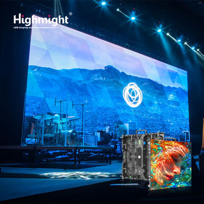 RH-A 3.9 ด้านนอก LED ผนังจอเช่า 500 * 500 มม สําหรับการโฆษณา