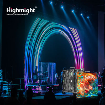 RH-A 3.9 ด้านนอก LED ผนังจอเช่า 500 * 500 มม สําหรับการโฆษณา