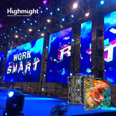 RH-A 3.9 ด้านนอก LED ผนังจอเช่า 500 * 500 มม สําหรับการโฆษณา