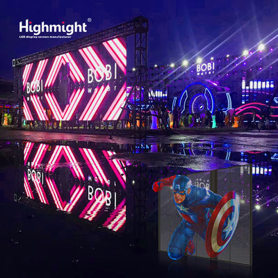 ภายใน TRA-B 15-15 หน้าจอ LED ใส จอโฆษณา 3 มิติ การบํารุงรักษาแบบคู่