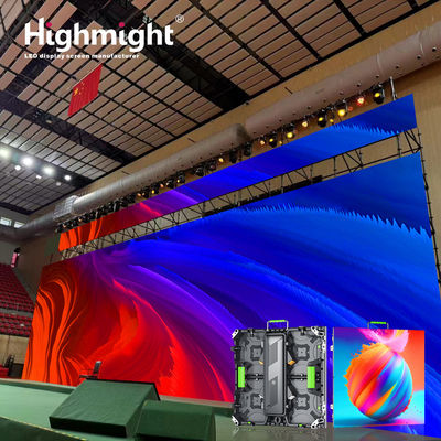 P3.91 หน้าจอ LED ให้เช่ากลางแจ้ง IP65 ระดับการป้องกันสูง ใสและเห็นได้ชัด