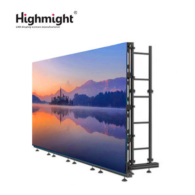 P3.91 หน้าจอ LED ให้เช่ากลางแจ้ง IP65 ระดับการป้องกันสูง ใสและเห็นได้ชัด