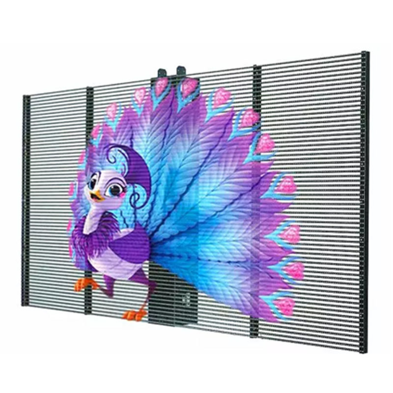 500*1000 TRA-M หน้าจอ LED หน้าโปร่งในห้อง ง่ายในการติดตั้งในห้าง