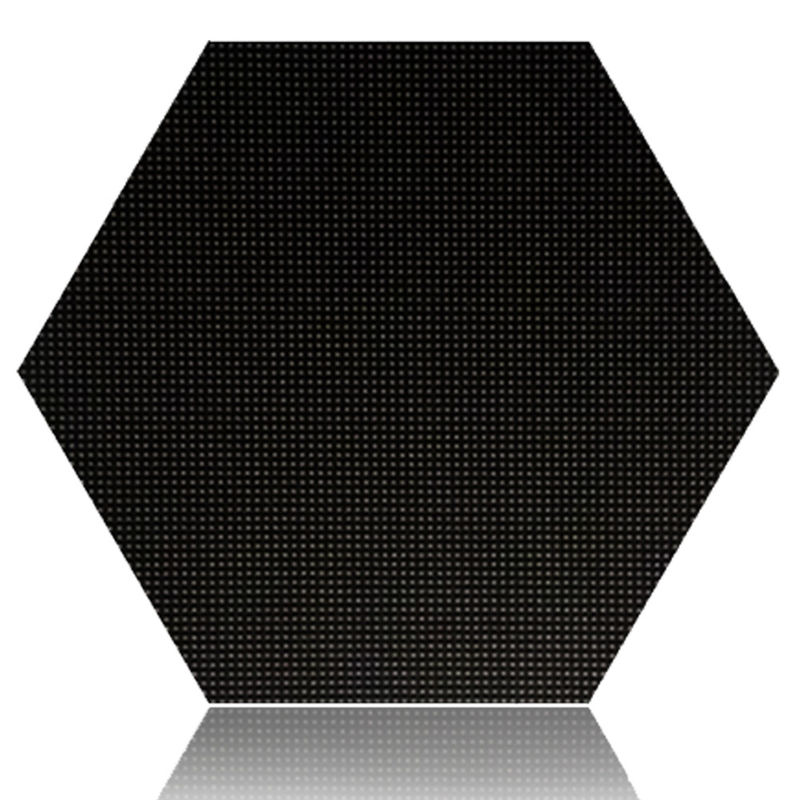 ความสว่างสูง Hexagon LED Display สีเต็ม