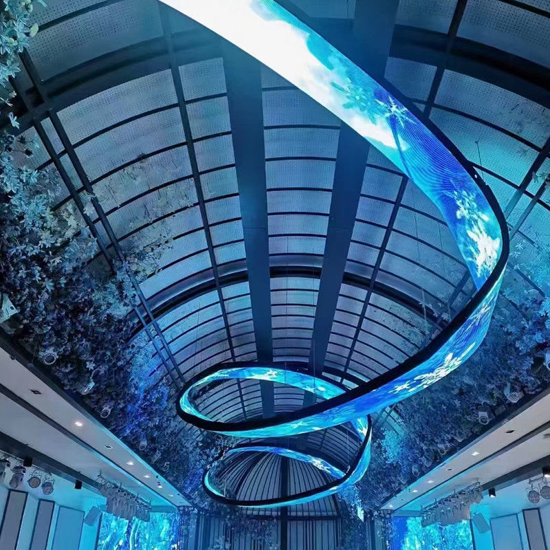 สีเต็ม LED หน้าโปร่งภาพยนตร์ Display สีเทาสูง มุมมองกว้าง