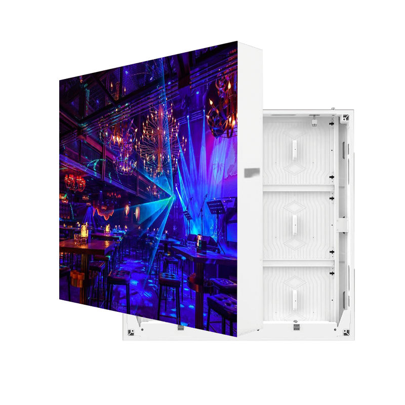 ตู้อลูมิเนียม หน้าจอ LED ด้านนอก 480mm*320mm หน้าจอ 3D ความละเอียดสูง ไม่มีแว่นตา